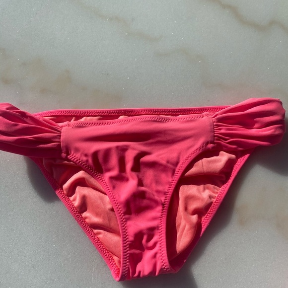 Pink Victoria's Secret Bathing Suit Bottoms - Picture 1 of 4